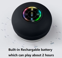 Altavoz Bluetooth LED Inalámbrico Portátil con Ventosa para Deportes en Interiores, Precio de Fábrica al por Mayor, Listo para Enviar