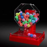 Huaxi Electronics met à niveau la nouvelle Machine d'enchères de loterie Double couleur Shake 50-100 boules marqueur de puces de Bingo pour le jeu de Bingo Lotto