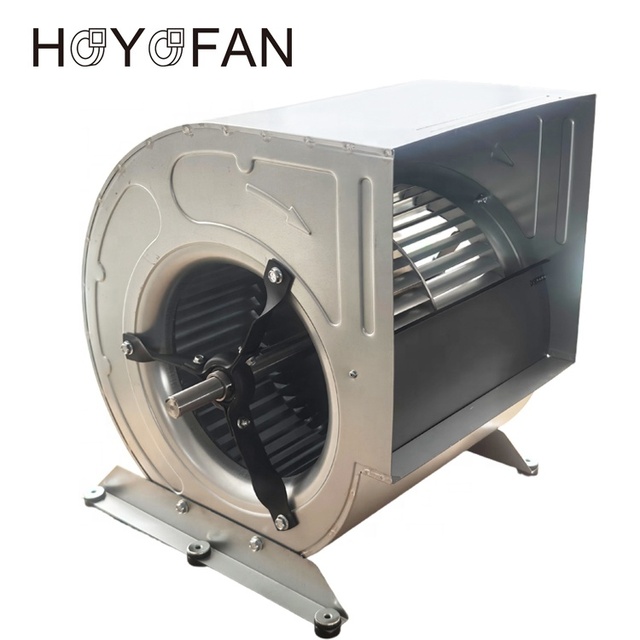 HOYOFAN SYT 12-12L Stainless Steel Servo Motor Centrifugal Blower Double Suction Forward Curved Box Series Cabinet Fan OEM