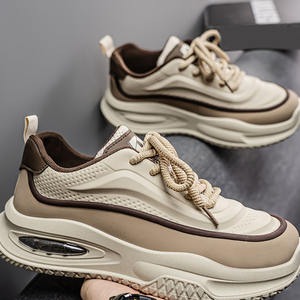 Zapatos Deportivos de Primavera para Hombre, con Suela Gruesa, Aumentan la Estatura, Transpirables, Casuales, Modernos y Versátiles - Product Image 4