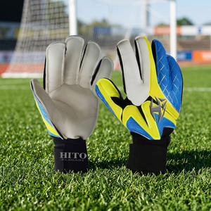 Comfortable Football Soccer Goalkeeper Gloves Sports Professional Goalkeeper Gloves Backhand Sublimation Print Removable Strap - Product Image 3
