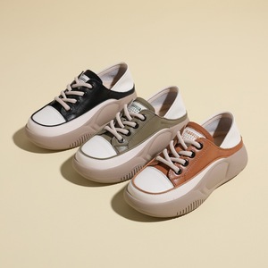 Nouvelles Chaussures Décontractées Sportives à Semelle Épaisse Style 2026 - Sandales Rétro Colorées Deux Pièces Tendance et Polyvalentes - Product Image 2