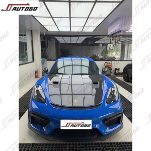 Kit de Carrocería de Material PP ABS para Modificación de Automóviles, para <span class=keywords><strong>Porsche</strong></span> <span class=keywords><strong>718</strong></span> 982 2016-2026, Actualización al Estilo GT4 RS, Ensamblaje de Parachoques - Product Image 4