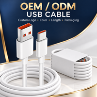 Câble de charge USB-A vers USB-C avec logo personnalisé, fabricant OEM ODM, étiquette privée, couleur, longueur, emballage