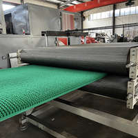 Línea de Extrusión Semiautomática para Alfombras de Césped Sintético PE Gold Rush con PLC y un Solo Tornillo para Plantas de Fabricación de Alfombras para Hogar, Jardín y Puertas