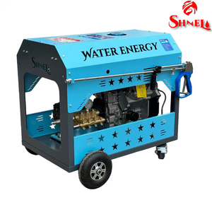 Nouvelle Laveuse à <span class=keywords><strong>Essence</strong></span> Ultra Haute Pression 700 bars, Pompe à Eau Froide, Accessoires Complets, Équipement de Construction, Atelier de Lavage Automobile - Product Image 2