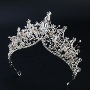 Vendite dirette in fabbrica <span class=keywords><strong>sposa</strong></span> e ragazza per bambini principessa corona di cristallo <span class=keywords><strong>accessori</strong></span> per <span class=keywords><strong>capelli</strong></span> da <span class=keywords><strong>sposa</strong></span> copricapo - Product Image 3