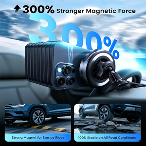 Cargador Inalámbrico Magnético Versátil <span class=keywords><strong>de</strong></span> 25W 15W, Soporte Magnético para Automóvil con <span class=keywords><strong>Chip</strong></span> Inteligente <span class=keywords><strong>de</strong></span> Carga Rápida que Brinda una Sujeción Estable y Segura, Nuevo - Product Image 2