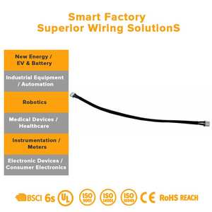 Faisceau de câbles de commande PLC industriel avec câblage DCS et E/S pour l'automatisation des usines, les systèmes électroniques de motos et d'automobiles - Product Image 3