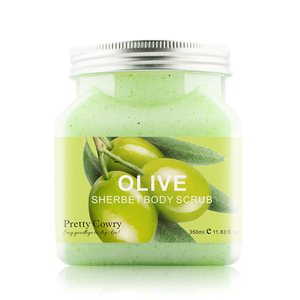 Crema exfoliante corporal de etiqueta privada, blanqueamiento Natural, sal marina de <span class=keywords><strong>coco</strong></span> orgánica, exfoliante corporal de frutas - Product Image 4