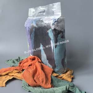 Paños de Felpa de Colores para Limpiar Sudaderas, 100% Algodón, Materiales de Limpieza Superiores Formulados para Diversos Talleres - Product Image 1