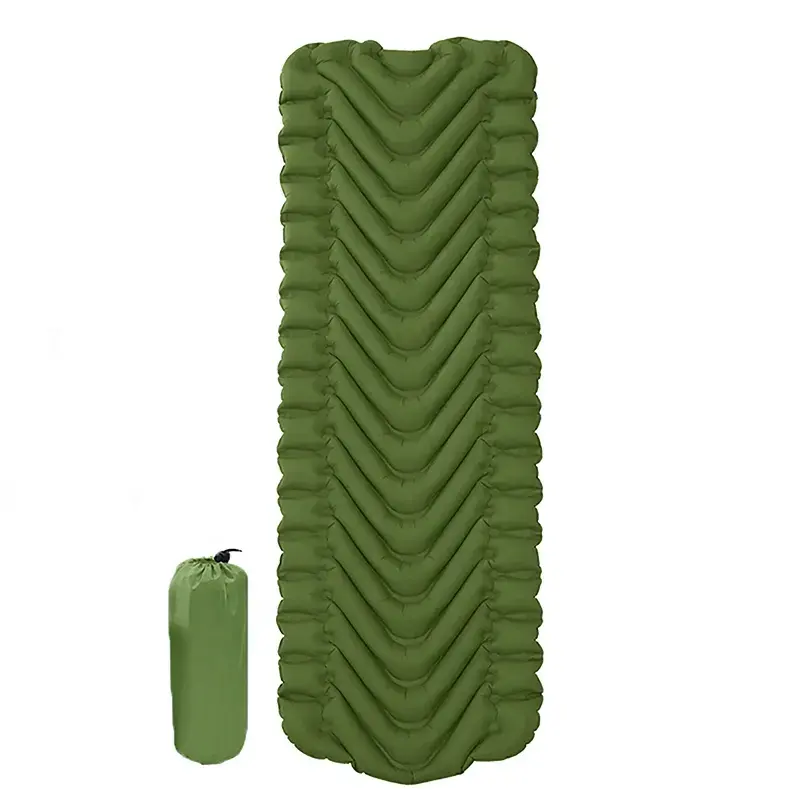 Outdoor Waterproof Good Quality portable camping inflatable ultralight sleeping pad