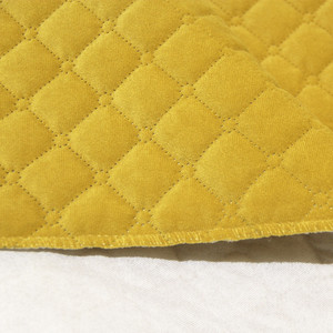 Trung Quốc ban đầu nhà máy bông vải nhung cho sofa tấm ga trải giường xe Home Deco mẫu miễn phí - Product Image 2