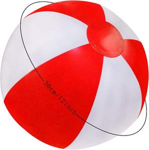 Clásico Arco Iris Color verano piscina fiesta favores agua juguete pelota de playa para mujeres hombres adultos jugando - Product Image 3