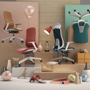 Koho Ghế văn phòng làm việc ghế máy tính da Xoay ghế da cho phòng <span class=keywords><strong>h</strong></span>ọp văn phòng da sillas de plastico hiện đại - Product Image 6