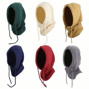 Cagoule colorée tricotée coupe-vent chaude pour homme et femme – Meilleure vente - Product Image 2