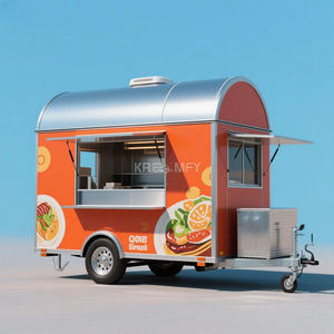 2025 Fast Concession Trailer Coffee Mobile Van Cart Food Trucks With Full <b>Kitchen</b> For <b>Sale</b> In China - Product Image 1