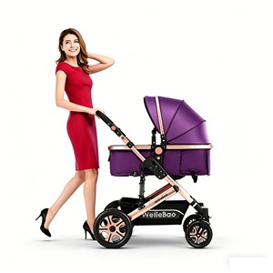 Poussette <span class=keywords><strong>3</strong></span> en <span class=keywords><strong>1</strong></span> pour bébé de <span class=keywords><strong>0</strong></span> à <span class=keywords><strong>3</strong></span> ans en alliage d'aluminium, siège <span class=keywords><strong>auto</strong></span> pliable, certifiée EN1888, pour les voyages en famille, Z1, vente en gros en Chine - Product Image 1