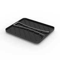 Réchaud de camping portable en alliage d'aluminium, design minimaliste, antiadhésif, pliable, résistant à l'huile, qualité professionnelle