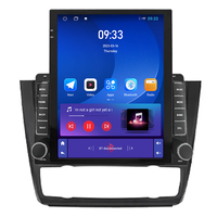 Écran Tesla vertical de 9,7 pouces, autoradio Android pour BMW Série 1 E81 E82 E87 E88 2004-2012, navigation GPS, lecteur multimédia