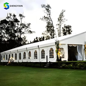 Shengyixin 2025 phổ biến thanh lịch PVC đám cưới marquee rộng rãi 500-peopple Lều sang trọng tinh thể rõ ràng mái - Product Image 4