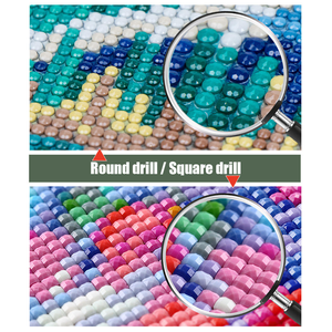SONGWOOART Kit de <span class=keywords><strong>Pintura</strong></span> de Diamantes 5D con Diseño de Paisaje de Árboles Antiguos Estilo Americano, Impresión Completa con Broca Cuadrada - Product Image 2