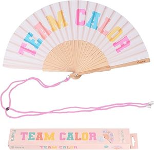 Abanico Plegable de Bambú Vintage de 8 Pulgadas Personalizable, Pintado a Mano, Ecológico, Decoración para el Hogar, Regalos de Boda Personalizados, Estilo Romántico - Product Image 5