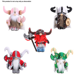 Viking Nain Pirate <span class=keywords><strong>Rudolf</strong></span> Figurine Décorative À La Main Décor À La Maison Ornement De Table pour La Décoration De Noël - Product Image 5