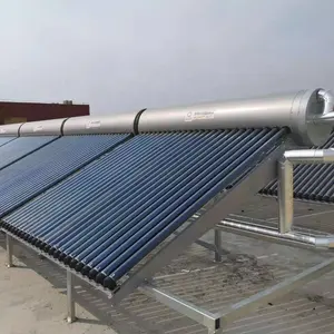 portable solar thermal home heating system pressurized solar water heater with storage water tank