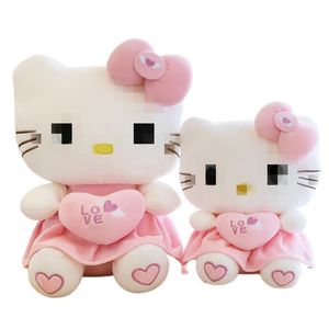 Anime <span class=keywords><strong>Kitty</strong></span> Knuffels Groothandel Bloemstuk Decoratie Valentijnscadeaus Beste Cartoonfiguur Pluche Speelgoed voor Meisjes Kinderen - Product Image 6