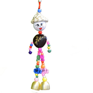 Sombrero <span class=keywords><strong>de</strong></span> Paja Estilo Dongba <span class=keywords><strong>de</strong></span> Lijiang Shimian, Decoración Artesanal China para Colgar en Bares, Posadas, Ventanas, con Adornos <span class=keywords><strong>de</strong></span> Frijol <span class=keywords><strong>de</strong></span> <span class=keywords><strong>la</strong></span> Paz y Campanas <span class=keywords><strong>de</strong></span> Viento - Product Image 5