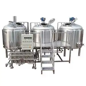 Craft New Product Beer Brewing Equipment Direct Fire heating brewing system