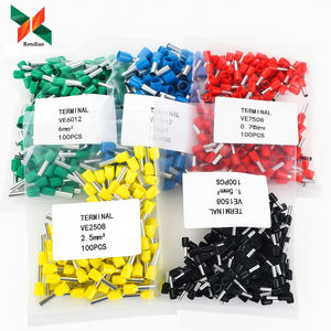 Connecteur rapide <span class=keywords><strong>de</strong></span> type E, tube en cuivre isolé, embout <span class=keywords><strong>de</strong></span> <span class=keywords><strong>connexion</strong></span>, câblage rapide, pas <span class=keywords><strong>de</strong></span> dé<span class=keywords><strong>connexion</strong></span>, <span class=keywords><strong>connexion</strong></span> <span class=keywords><strong>plus</strong></span> fiable - Product Image 1