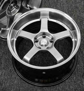 Nouvelle conception de jantes en alliage pour voiture de <span class=keywords><strong>18</strong></span> <span class=keywords><strong>pouces</strong></span>, cinq branches, pour voitures de tourisme, avec PCD 5*114.3, pour la remplacement de autres jantes - Product Image 3