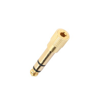 Adaptateur de câble audio mâle-femelle 3,5 mm 6,35 mm, prise jack 6,5 mm, convertisseur stéréo AUX, amplificateur, neuf, en cuivre