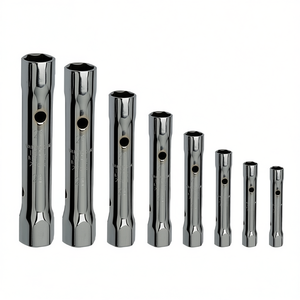 Jeu de douilles 288 N/8, 6 pièces, métriques, en acier au chrome-vanadium, accessoires pour clés - Product Image 2