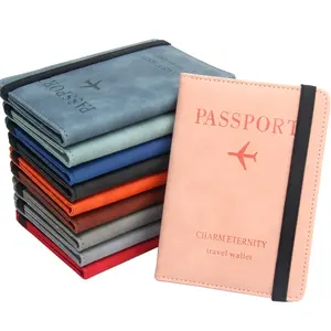 Đa chức năng RFID chặn PU da Sim thẻ du lịch hộ chiếu Wallet trường Hợp Chủ - Product Image 1