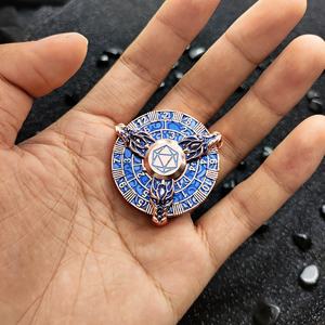 Spinner Antiestrés 7 en 1, Dados Metálicos Giratorios para Dedos, Dados para Juegos de Rol como Dungeons and Dragons - Product Image 4