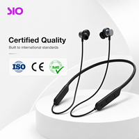 Écouteurs intra-auriculaires sportifs à tour de cou 11H 10mm Driver IPX5 étanches pour Bluetooth 5.2, autonomie de 10-15h, certifiés CE, OEM ODM