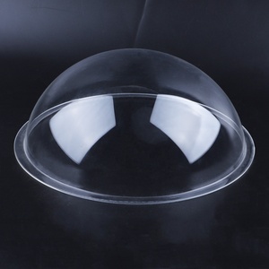 Rõ Ràng PMMA <span class=keywords><strong>Acrylic</strong></span> Bán Cầu Nhựa Hiển Thị Nửa Mái Vòm Bìa - Product Image 1