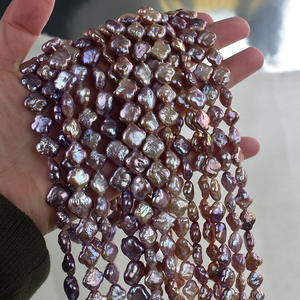 Perlas Sueltas de Agua Dulce Naturales, Forma Barroca, Pétalos de Trébol, para Joyería Artesanal - Product Image 1