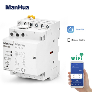 <span class=keywords><strong>Contacteur</strong></span> modulaire intelligent WiFi MCH8-25 3P 25A, <span class=keywords><strong>contacteur</strong></span> domestique intelligent pour rail DIN, télécommande par application TUYA - Product Image 1
