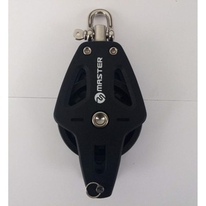 Master BP-7202F Single Wheel/Ring Buckle Sailboat Bearing <b>Pulley</b> 72mm Wheel Diameter 12mm Wire Diameter Marine Hardware - Product Image 4