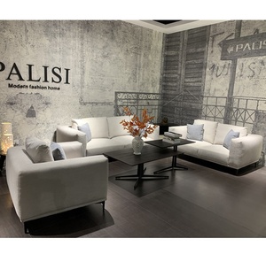 Sofà di Design 5 posti <span class=keywords><strong>accogliente</strong></span> Set Set di sofà di 123 in tessuto contemporaneo semplice sofà per il tempo libero all'ingrosso divano divano - Product Image 4