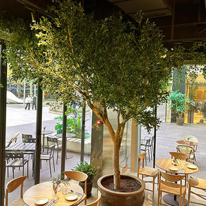 Árbol de <span class=keywords><strong>Olivo</strong></span> Artificial para Decoración de Escaparates de Centros Comerciales, Interior y Exterior, de Pie, Verde Biónico, Simulado - Product Image 1