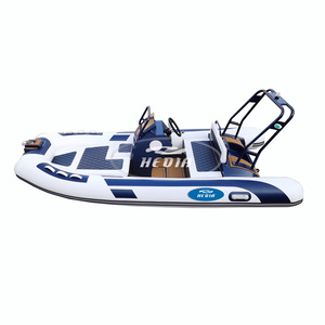 Bateau de pêche gonflable Hedia Factory 4.2m Rib <span class=keywords><strong>420</strong></span> léger en PVC Hypalon, luxe, haute vitesse - Product Image 5