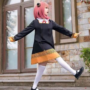 Vestidos de Anime para Niñas, Disfraz de Anya Forger de Spy Family, Ropa con Estampado Digital 3D para Niñas - Product Image 3