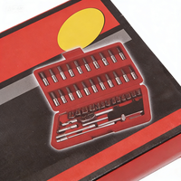 Kit d'outils de réparation automobile manuel, jeu de clés à douilles 46 pièces avec mallette rigide, outils en acier au carbone personnalisables OEM