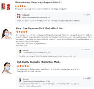 Masker sekali pakai PP bahan Polipropilena Nonwoven satu kali penggunaan penutup mulut Masker 3 lapisan Masker kualitas tinggi - Product Image 6