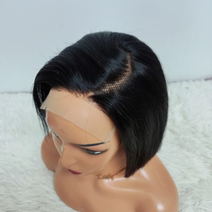 Promoción: Pelucas Bob con Cierre de Encaje 5x5, Cabello Vietnamita 12A, Súper Doble Trama, Calidad Superior, Coloridas, 100% Cabello Humano, $36 - Product Image 4